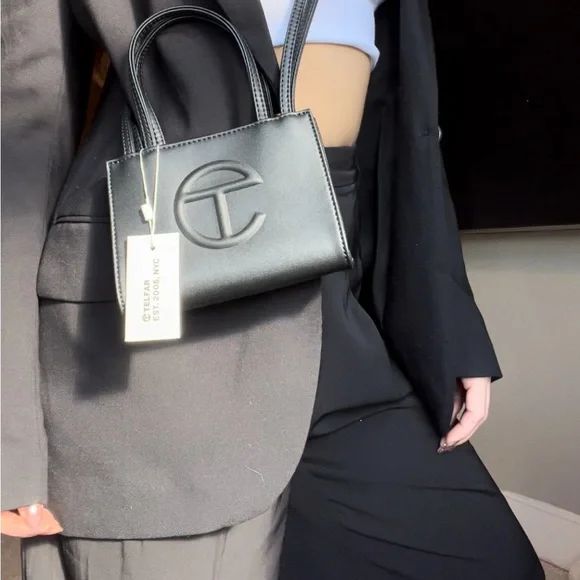 Telfar | NWT small black shopping bag mini purse - Picture 13 of 14